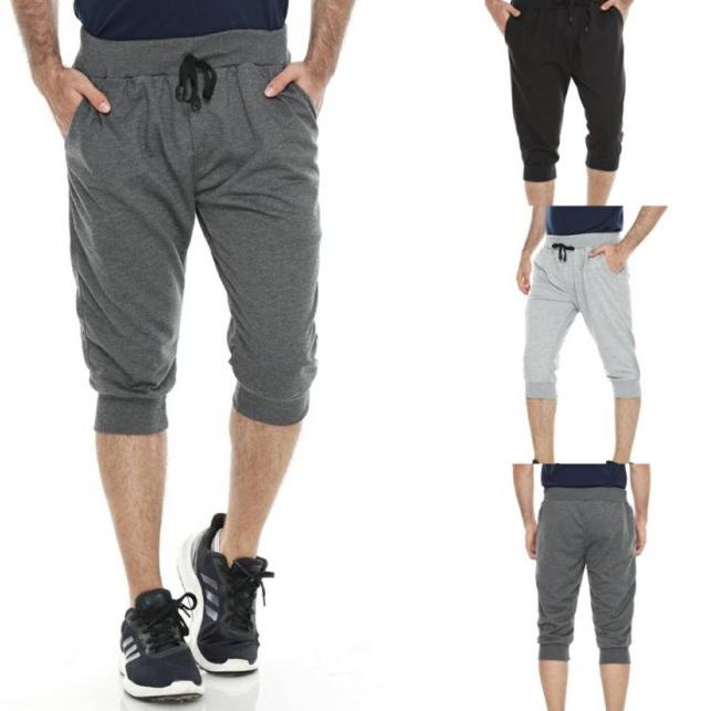 Celana pendek jogger 7/8 jumbo size XL
