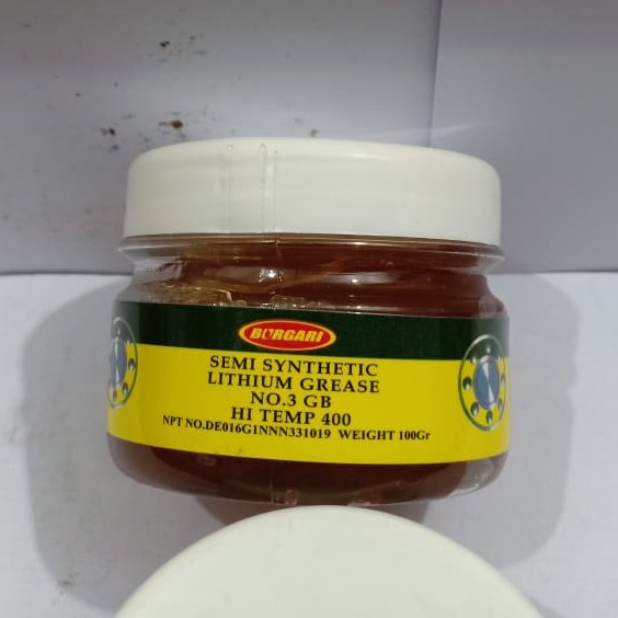 GEMUK BURGARI BENING 100gr SEMI SYNTHETIC LITHIUM GREASE NO 3GB HI TEMP 400