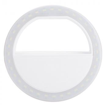 Lampu LED Smartphone Selfie Ring Spotlight Flash Lamp / Lampu Selfi Ring Light / Ring Light Selfi Led Mini Ringlight Handphone LED Selfie Flash / Lampu Flash Hp Lampu selfie Bulat untuk kamera camera hp Flash charm eyes / Clip Ring Light Lampu Selfie