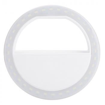 Lampu LED Smartphone Selfie Ring Spotlight Flash Lamp / Lampu Selfi Ring Light / Ring Light Selfi Led Mini Ringlight Handphone LED Selfie Flash / Lampu Flash Hp Lampu selfie Bulat untuk kamera camera hp Flash charm eyes / Clip Ring Light Lampu Selfie