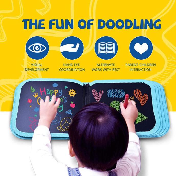 

MAINAN EDUKASI ANAK PEREMPUAN LAKI LAKI BUKU MENGGAMBAR BISA DIHAPUS - MOTIF ZOO