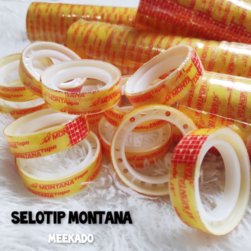 

Isolasi Bening Isolasi Kado Selotip Kecil 12mm