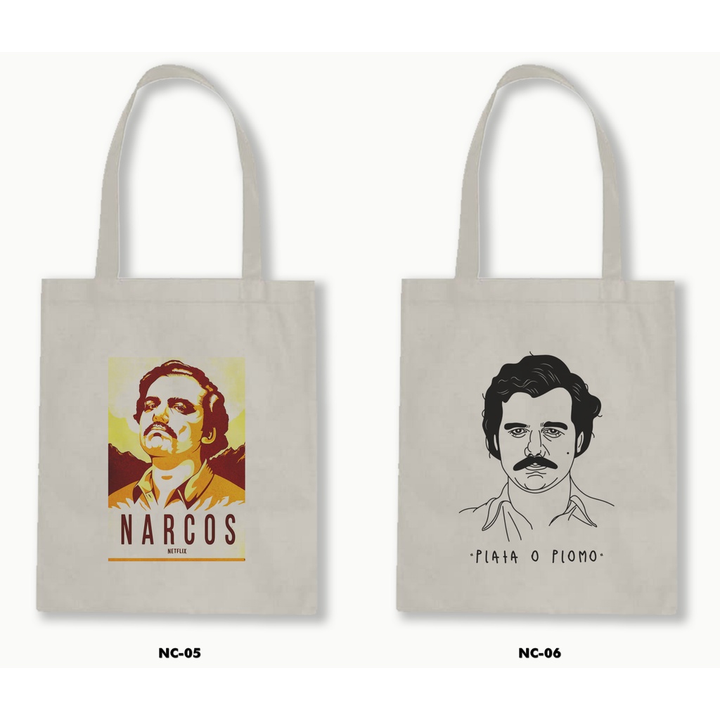 TOTE BAG BLACU - NARCOS NETFLIX