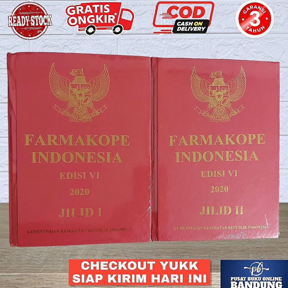 Jual "STN. 97" FARMAKOPE INDONESIA EDISI 5 / 6 BUKU 1&2 FARMAKOPE 3 ...