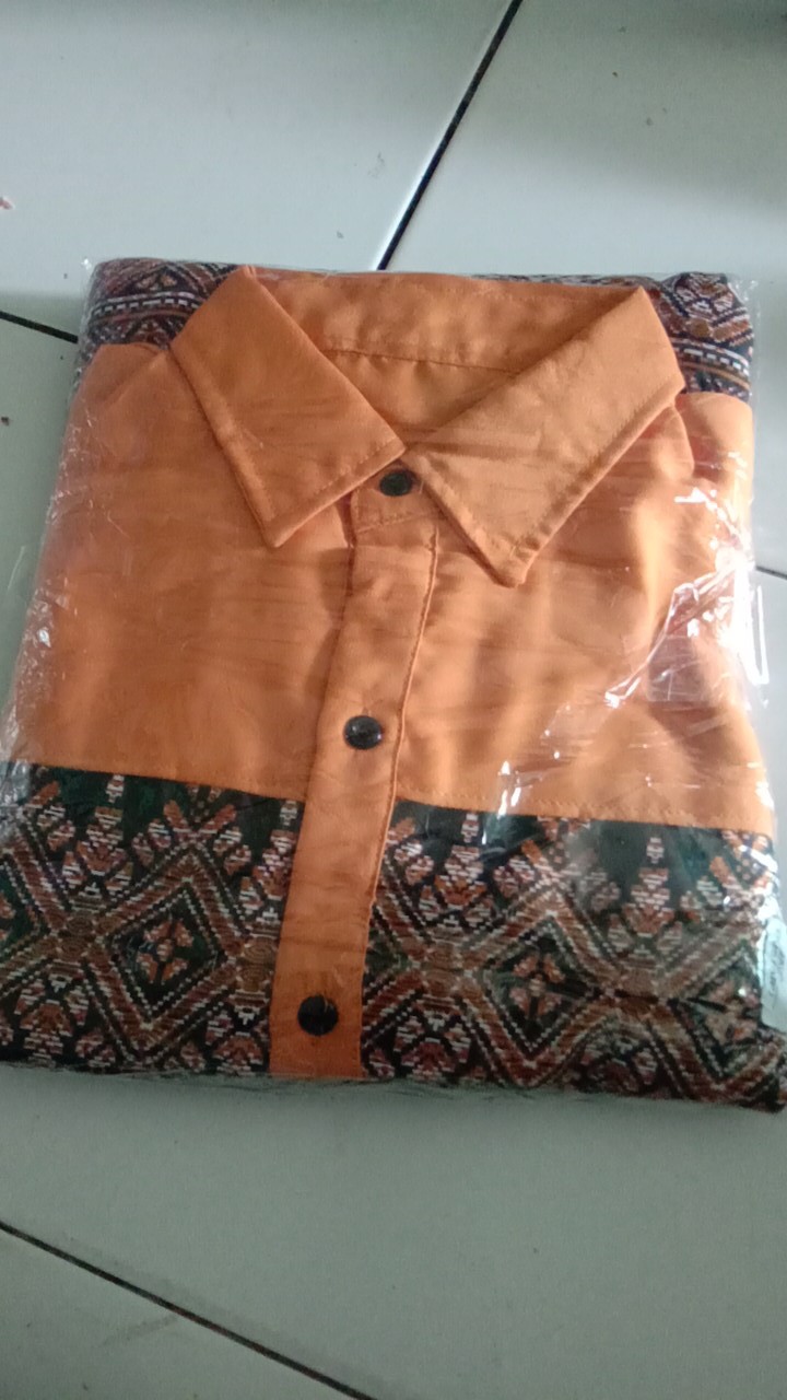 Cameo001 - Cp Jada Batik / Couple Jada Moscrepe / 2in1 / Baju Batik Couple / Ready 9 Warna