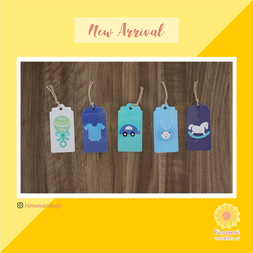 

Pembatas Buku (Kartu Ucapan) bertema Baby Boy 1
