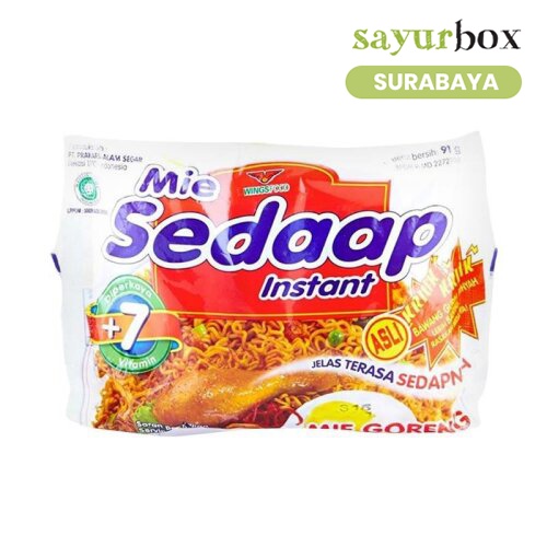 

Sedaap Mie Goreng 91 gram (Sayurbox) - SURABAYA