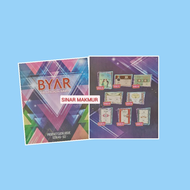 Album / Katalog Undangan byar46-53;byar54-60;byar61-66;byar67-72