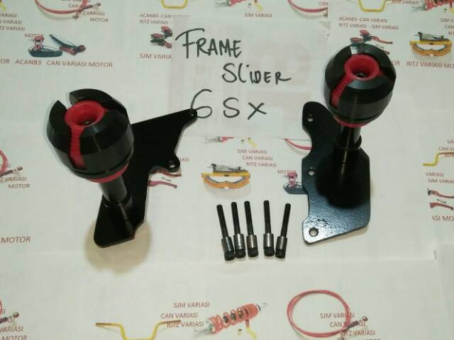 FRAME SLIDER SUZUKI GSX 150R -pelindung fearing body motor