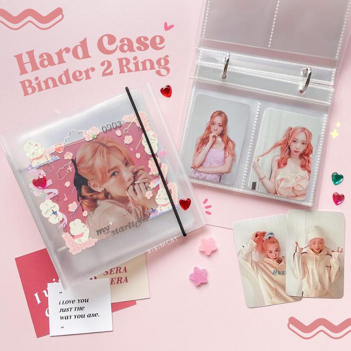 

Gia | Binder Photocard Hard Case 2 Ring / Album Tempat Penyimpanan Pc