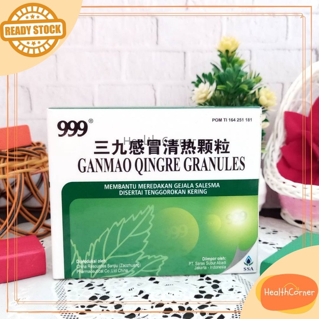 999 GANMAO QINGRE GRANULES / Pereda Gejala Salesma dan Tenggorokan Kering