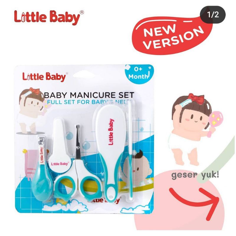 PROMO LITTLE BABY MENICURE SET 6in1