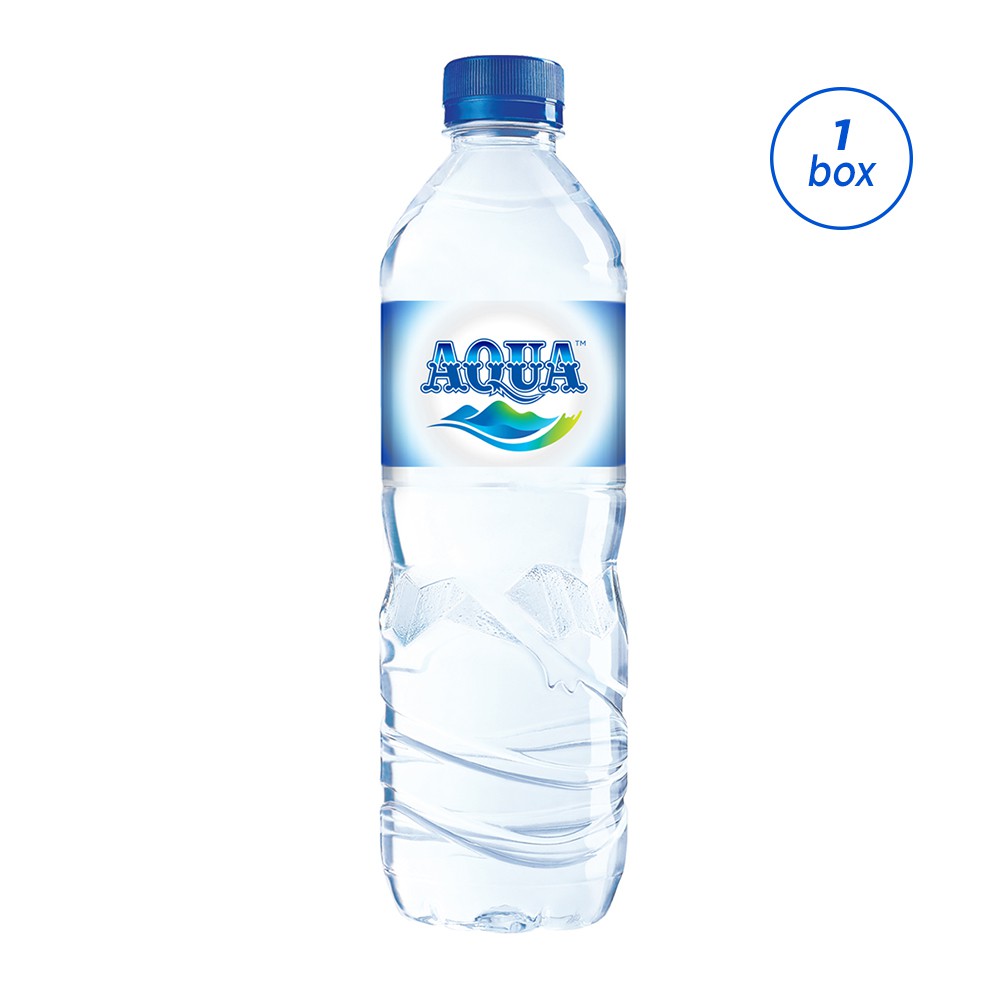 AQUA Air Mineral 600ml 24 botol Shopee Indonesia