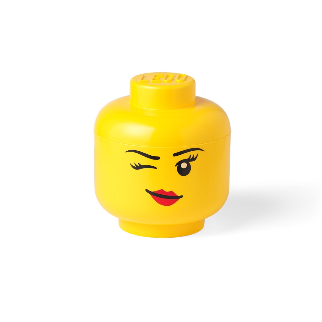 Lego Storage Head L Winking