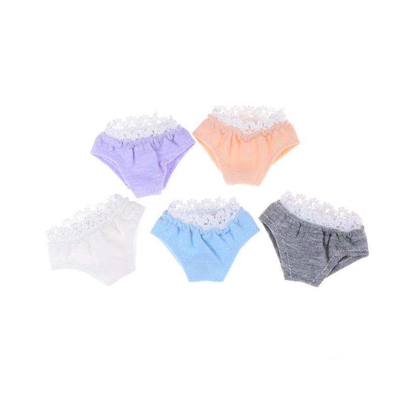 (R1Id &amp; Available) Celana Dalam Brief Bahan lace Untuk Blythe Momoko Obistu 11 &quot;