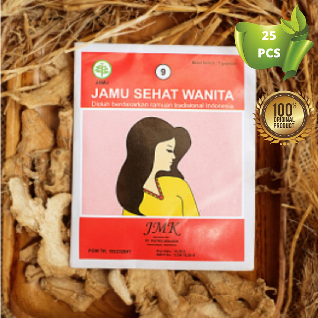 JMK JAMU SEHAT WANITA 25 SACHET WARISAN NYONYA MENEER
