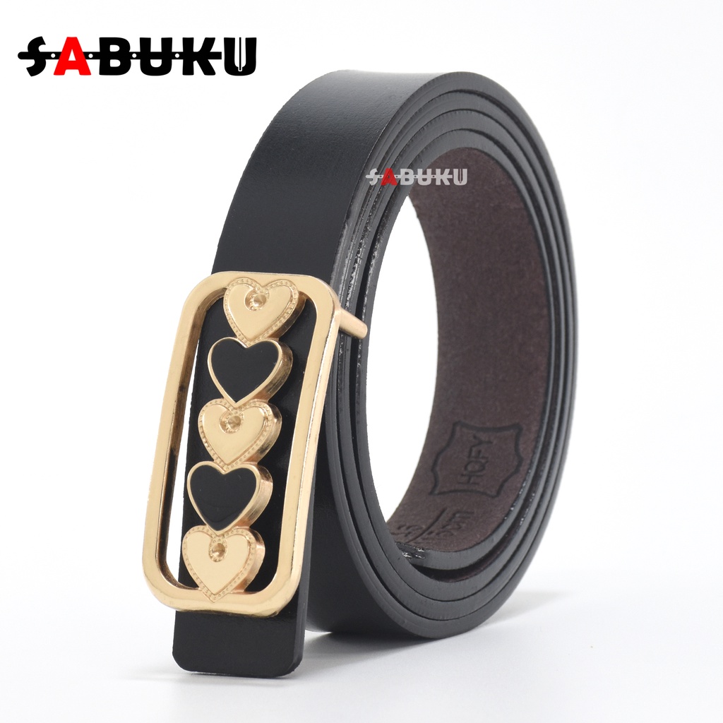 Ikat Pinggang Wanita Gold Fashion Korea Ikat Pinggang Dress Kepala Besi Sabuk Belt Wanita - 262