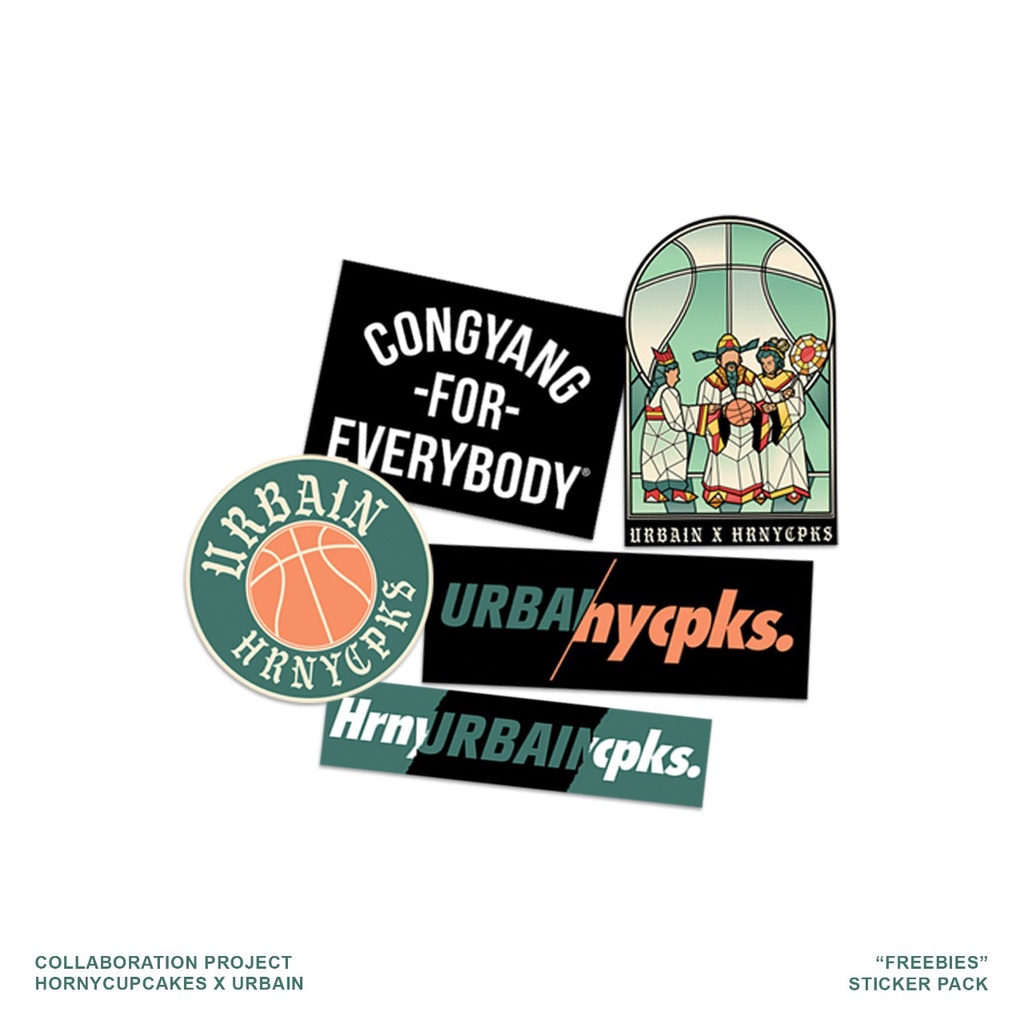 Hornycupcakes x Urbain - Sticker Pack