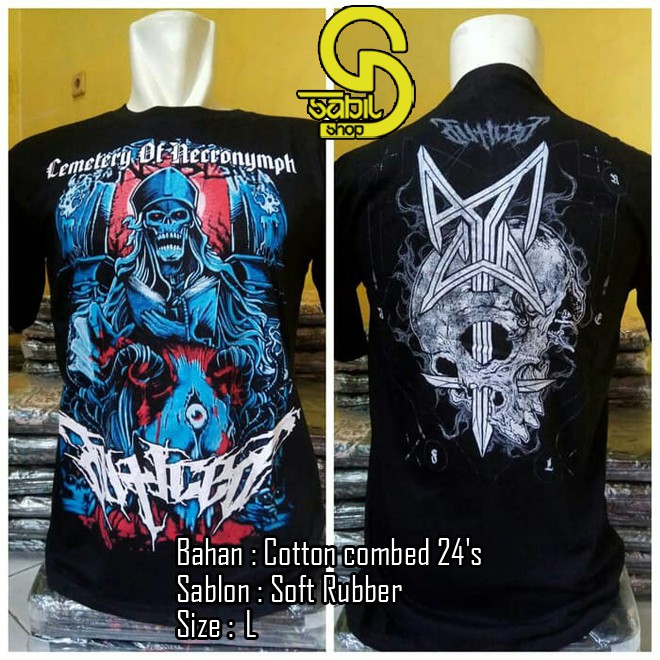 Kaos Band Metal Auticed Terbaru