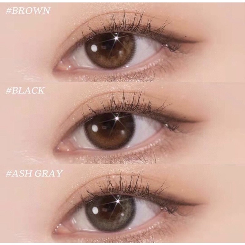 softlens eyelighter glowy ash gray brown black softlens original korea PUSBEL KOREAN