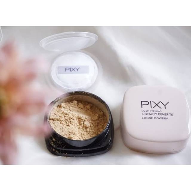 Pixy UV Whitening 4 Beauty Benefit Loose Powder SPF 15