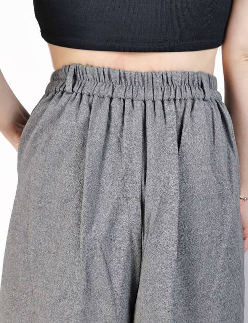 Uniqlo by GU wide leg idlf cotton cullote pants