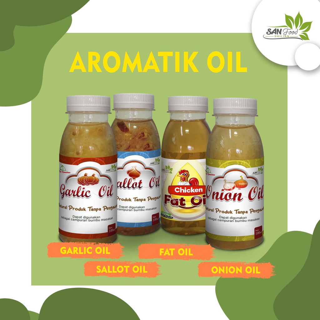 

Sanfood Minyak bumbu Minyak Dapur Masakan Aromatic oil Cooking Minyak Aromatik 100ml