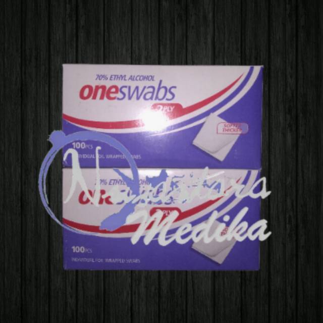 Alkohol Swab / Kapas Alkohol / Tissue Alkohol / Oneswabs - Avico - Liferesources 2 Ply Alcohol Pads