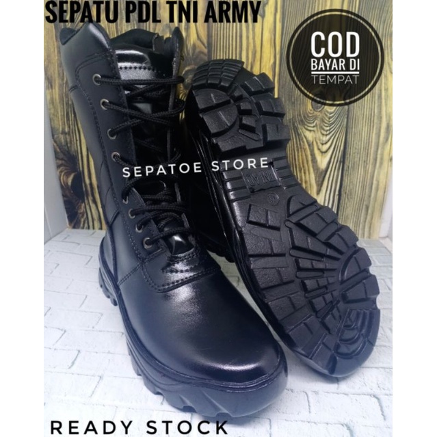 TERMURAH SEPATU PDL TNI POLRI PDL SATPAM SECURITY DISHUB POL PP DOFF ARMY