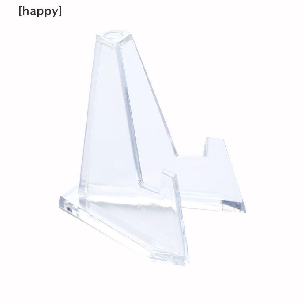 Ha 1pc Stand Display Holder Koin Medali Lencana Bahan Akrilik Untuk Koleksi