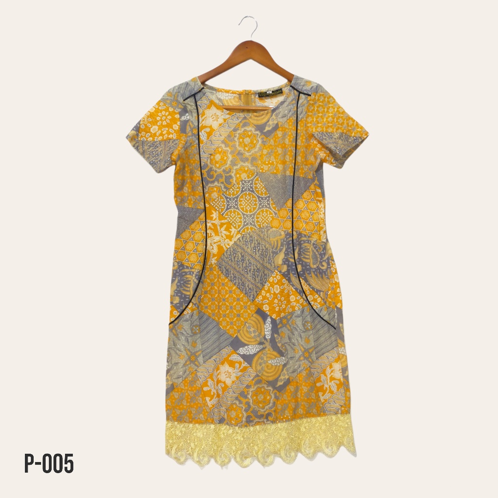ARJUNA WEDA Batik Dress [PRELOVED P-005]