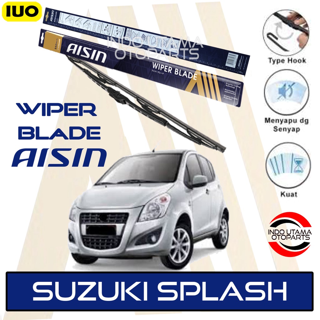 Wiper Mobil Suzuki Splash AISIN Sepasang 16-22&quot; ORIGINAL