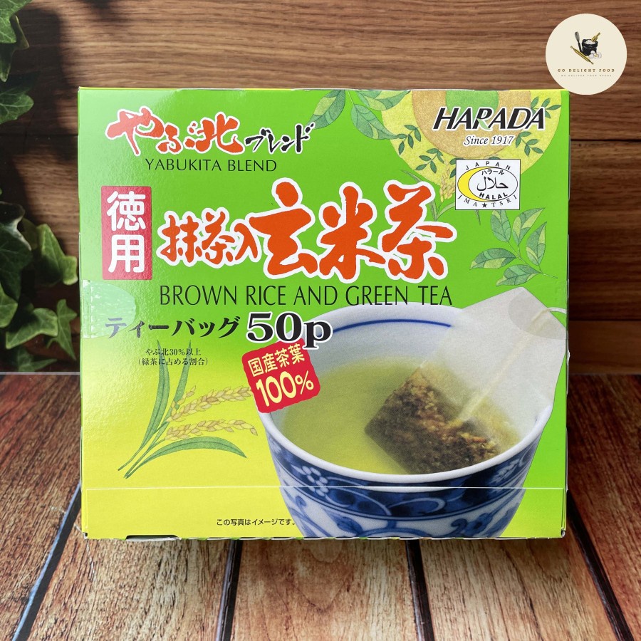 

Harada Brown Rice And Green Tea - 50 Sachet [PREMIUM TEA]