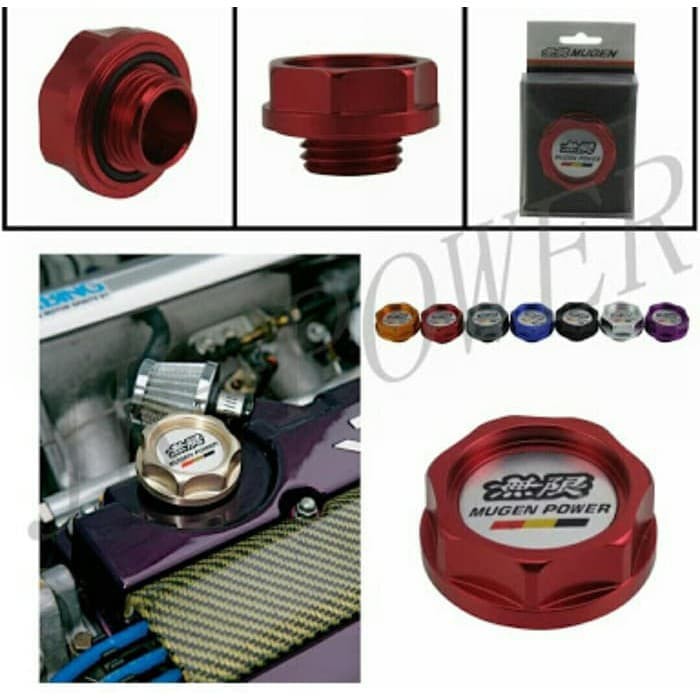 Tutup Oli Mesin Variasi Mobil Honda JDM Brio Jazz CRV HRV BRV Ferio