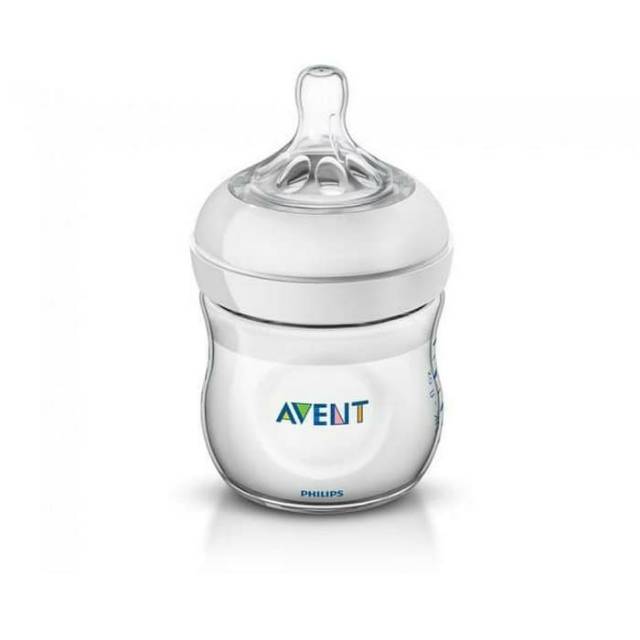 Philips Avent Bottle Natural 125ml White / Botol Susu Avent 1x125ml putih