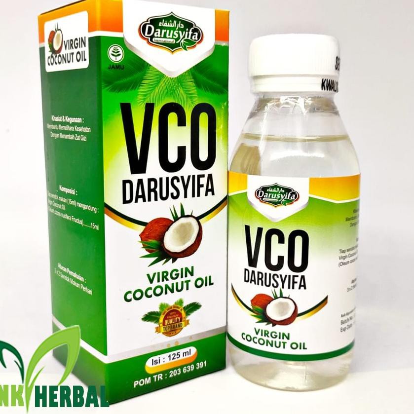 

PAstί kίrίm MINYAK KELAPA VCO Darusyifa(VIRGIN COCONUT OIL)125ML ProdukS R3ady.trimss