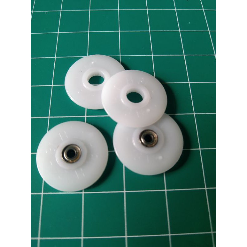 ROLLER BERING HJH SILET 18MM / ROLLER PLASTIK BERING (2PCS)