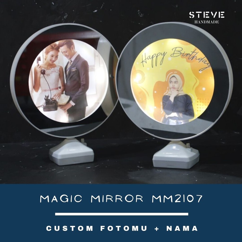 Magic Mirror Cermin Lampu LED MM2107