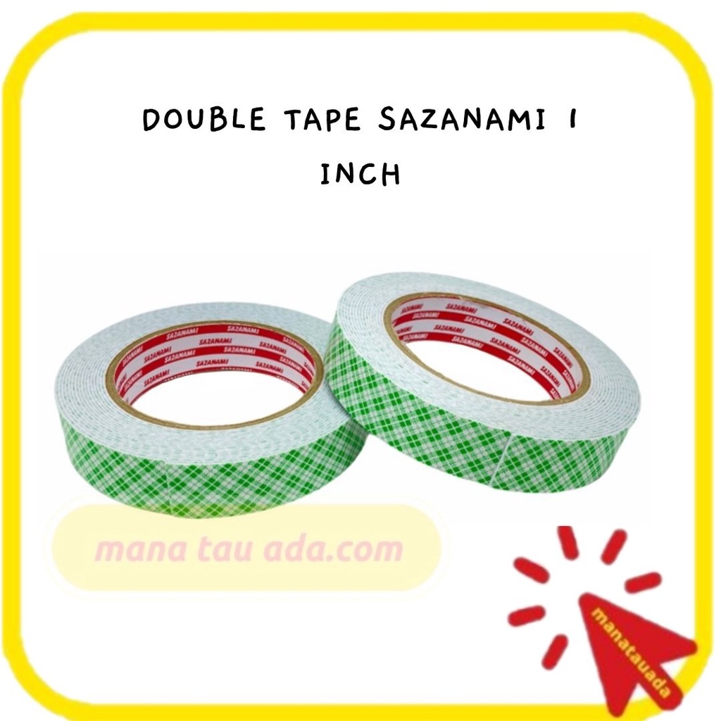 

DOUBLE TAPE FOAM 2.5CM SAZANAMI 双面带