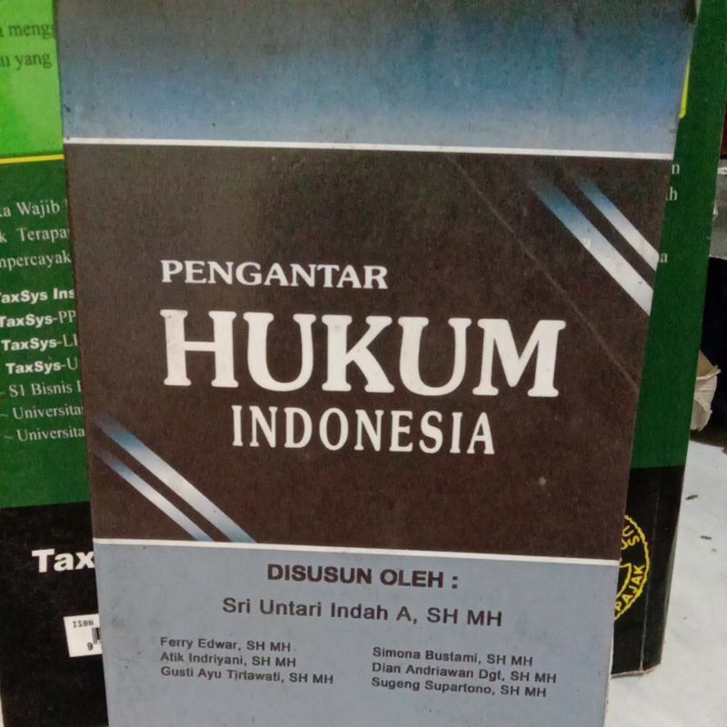 

pengantar hukum Indonesia by Sri Untari indah