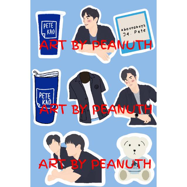 

Stiker Dark Blue Kiss