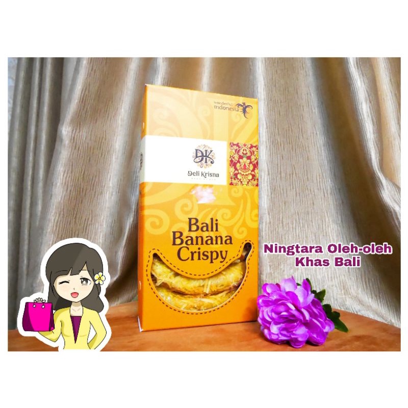 BALI BANANA CRISPY DELI KRISNA FRESH ENAK &amp; LEMBUT