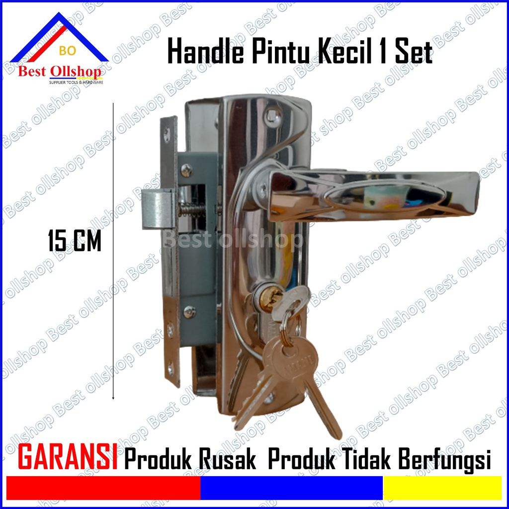 Handle Pintu Kunci Rumah Slot Set Kecil 07 Cp