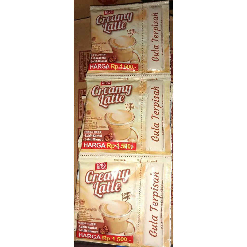 

TERBARU Torabika Creamy Latte 1 Renceng (10 bungkus x 25 gr)