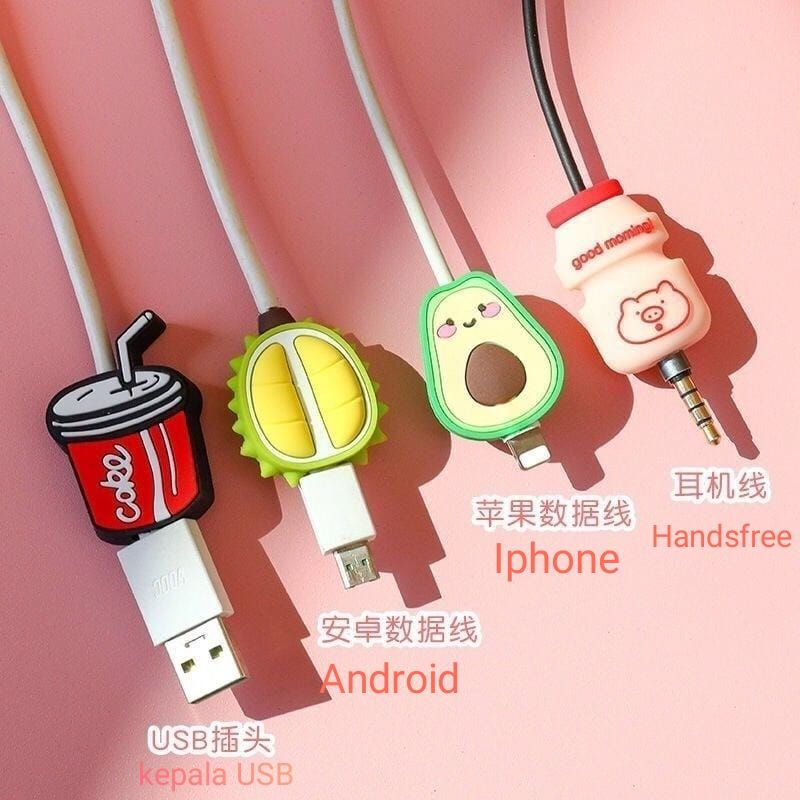 ACC Market88 Cable Bite/ Pelindung Ujung Kabel/ Cable Saver/ Cable Protector