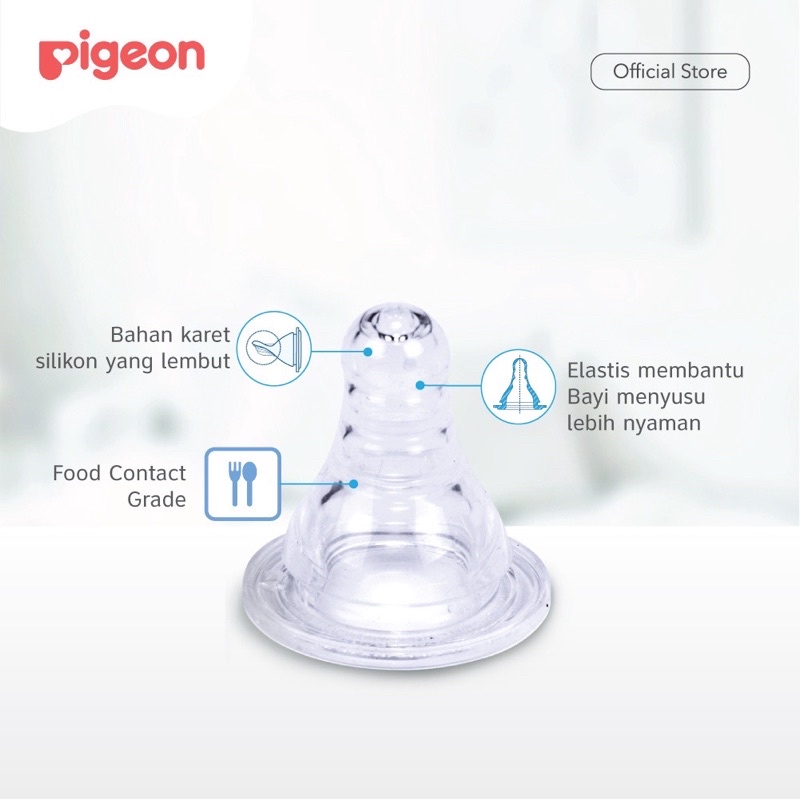 PIGEON Botol PP Clear Streamline 150Ml | Botol Susu Bayi