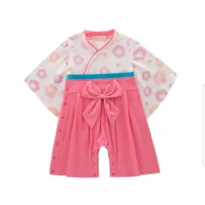 baju bayi Jumper kimono jepang sakura