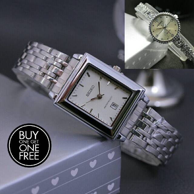 Jam Tangan Seiko Rante Free 1 Pcs Jam Tangan