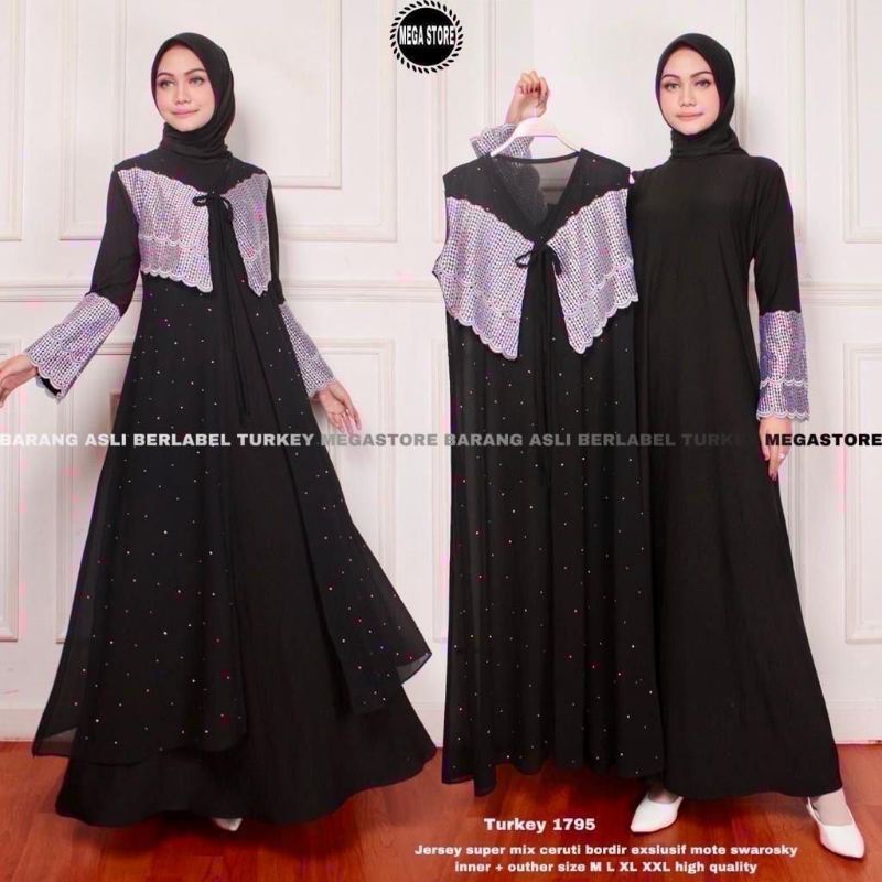 Abaya Turkey Ori Mega Store Abaya Arab Gamis Arab Gamis Turkey