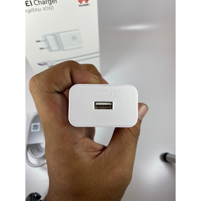 Charger Huawei 40W SuperCharge Type C Original 100%